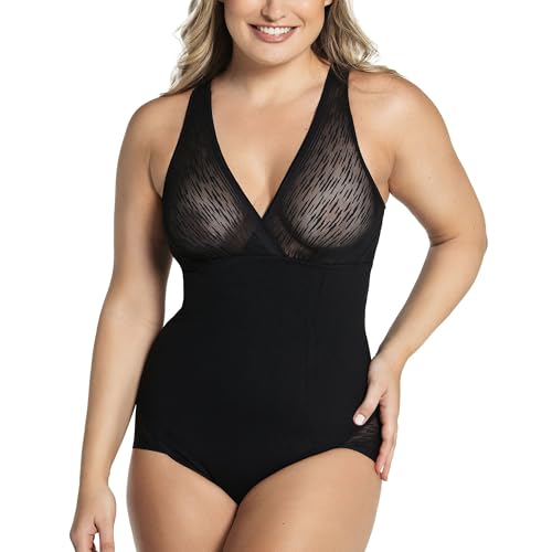 Leonisa Figurformender Shapewear Body mit Spitze von Leonisa