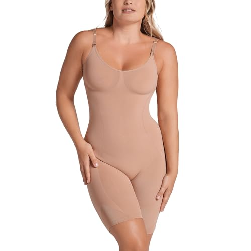 Leonisa Ganzkörperformer mit Bauchkontrolle und Butt Lifting Effekt, Shapewear für Frauen von Leonisa