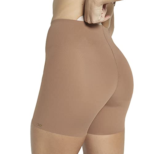 Leonisa Po Push Up Miederhose im Radlerhosen/Radlershorts Stil für Damen - Booty Shorts von Leonisa