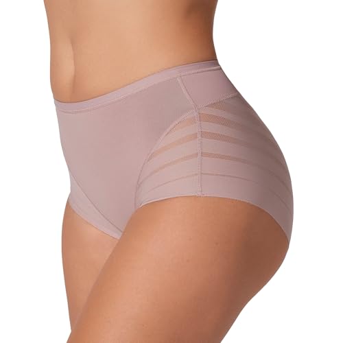Leonisa Shapewear Damen-Bauchbinden-Slip mit Durchsichtigen Öseneinsätzen - einzeln oder im 2er-Pack von Leonisa