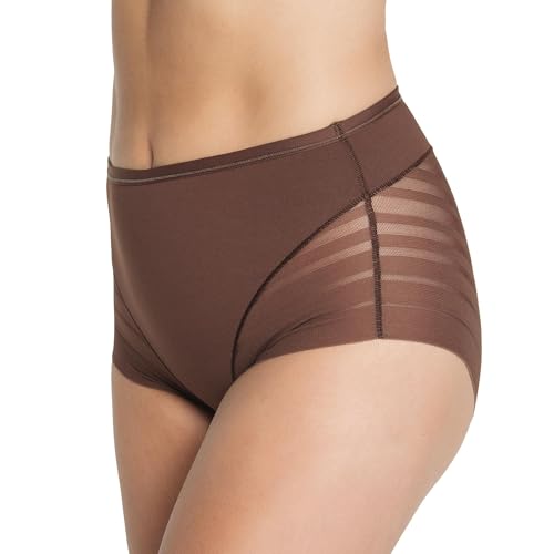Leonisa Shapewear Damen-Bauchbinden-Slip mit Durchsichtigen Öseneinsätzen - einzeln oder im 2er-Pack Leonisa Shapewear Damen-Bauchbinden-Slip mit Durchsichtigen Öseneinsätzen - einzeln oder im 2er-Pack von Leonisa