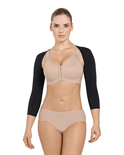 Leonisa Unsichtbarer Armformer für Damen, schwarz, Large-X-Large von Leonisa