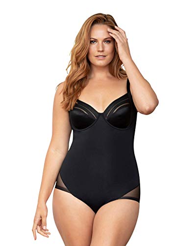 Leonisa figurformender Body Shaper mit Spitze - Bauchweg Shapewear Damen von Leonisa