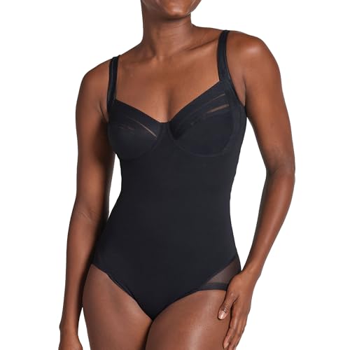 Leonisa figurformender Body Shaper mit Spitze - Bauchweg Shapewear Damen von Leonisa