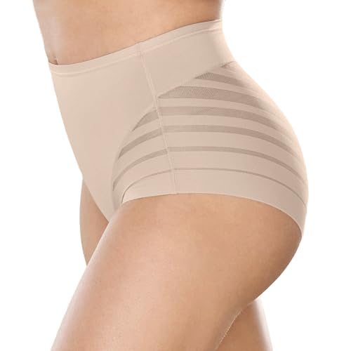 Leonisa Shapewear Bauchweg Damen Slip mit transparenten Tülleinsätzen von Leonisa