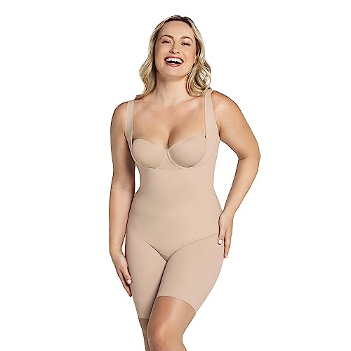 Leonisa nahtloses Bauchweg Body Shaper Shapewear Mieder - Bodysuit/Bodyformer für Damen von Leonisa