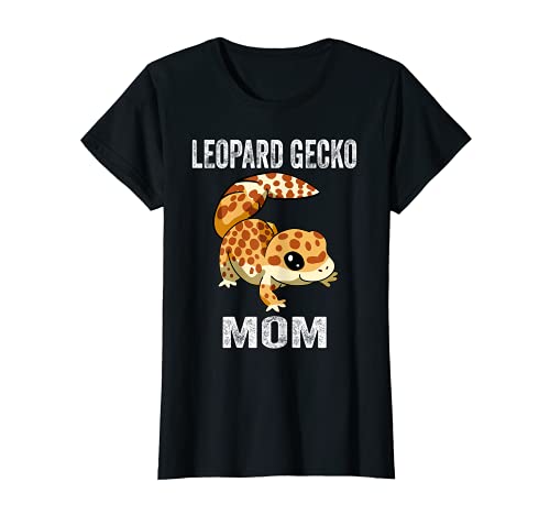Damen Leopard Gecko Mom shirt Reptile Animal Gecko Leopard Reptile T-Shirt Damen Leopard Gecko Mom shirt Reptile Animal Gecko Leopard Reptile T-Shirt von Leopard Gecko Owners Lizard Gecko Reptile Women