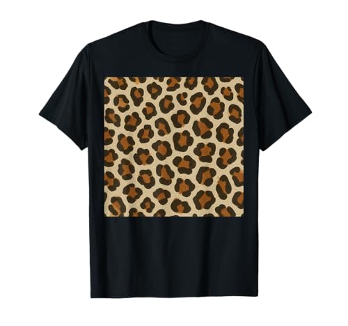 Tierdruckmuster, für Damen und Mädchen, Leopardenmuster T-Shirt Tierdruckmuster, für Damen und Mädchen, Leopardenmuster T-Shirt von Leopard Print Gifts