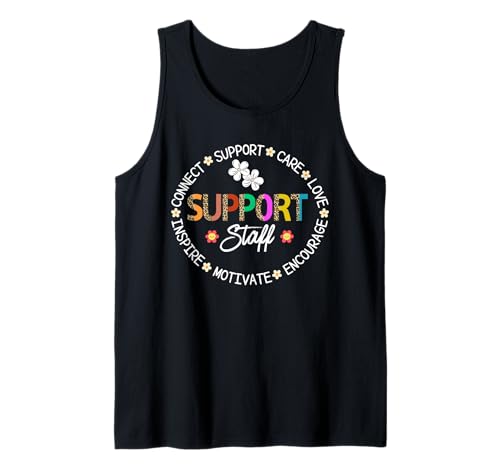 Unterstützungspersonal Appreciation Leopard Week Zurück in die Schule Frauen Tank Top Unterstützungspersonal Appreciation Leopard Week Zurück in die Schule Frauen Tank Top von Leopard Support Staff Back to School For Women Men
