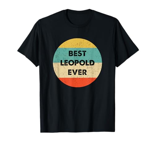 Leopold Vorname T-Shirt - Damen & Unisex Kinder - Schwarz - S - Kurzarm - Polyester 100% - Personalisiertes Leopold Name T-Shirt - Klassisch - Atmungsaktiv Leopold Vorname T-Shirt - Damen & Unisex Kinder - Schwarz - S - Kurzarm - Polyester 100% - Personalisiertes Leopold Name T-Shirt - Klassisch - Atmungsaktiv von Leopold Vorname T-Shirts & Geschenke