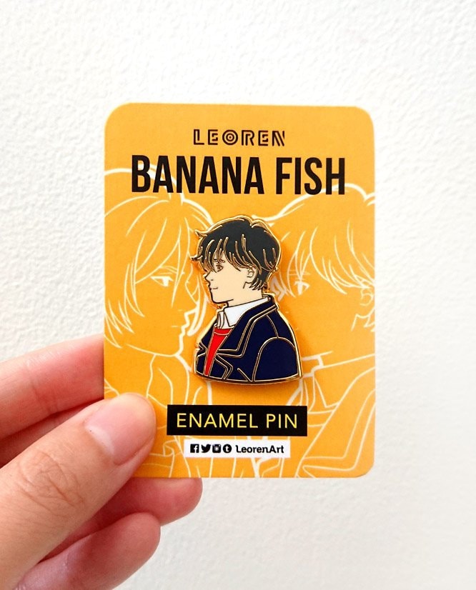Bananenfisch - Eiji Okumura Hard Emaille Pin Bananenfisch - Eiji Okumura Hard Emaille Pin von LeorenArts