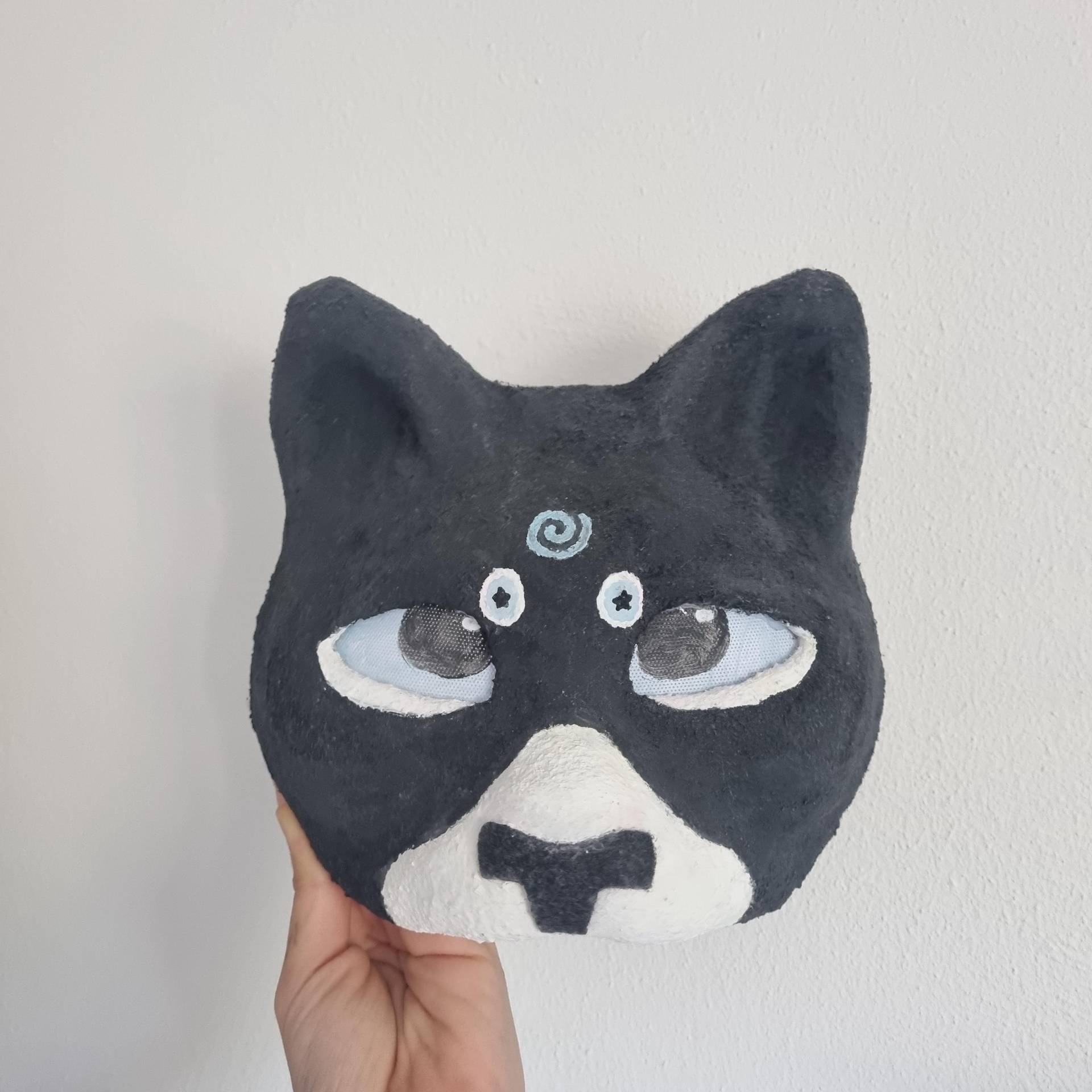 Tuxedo Therian Cat Mask Tuxedo Therian Cat Mask von LeosStores
