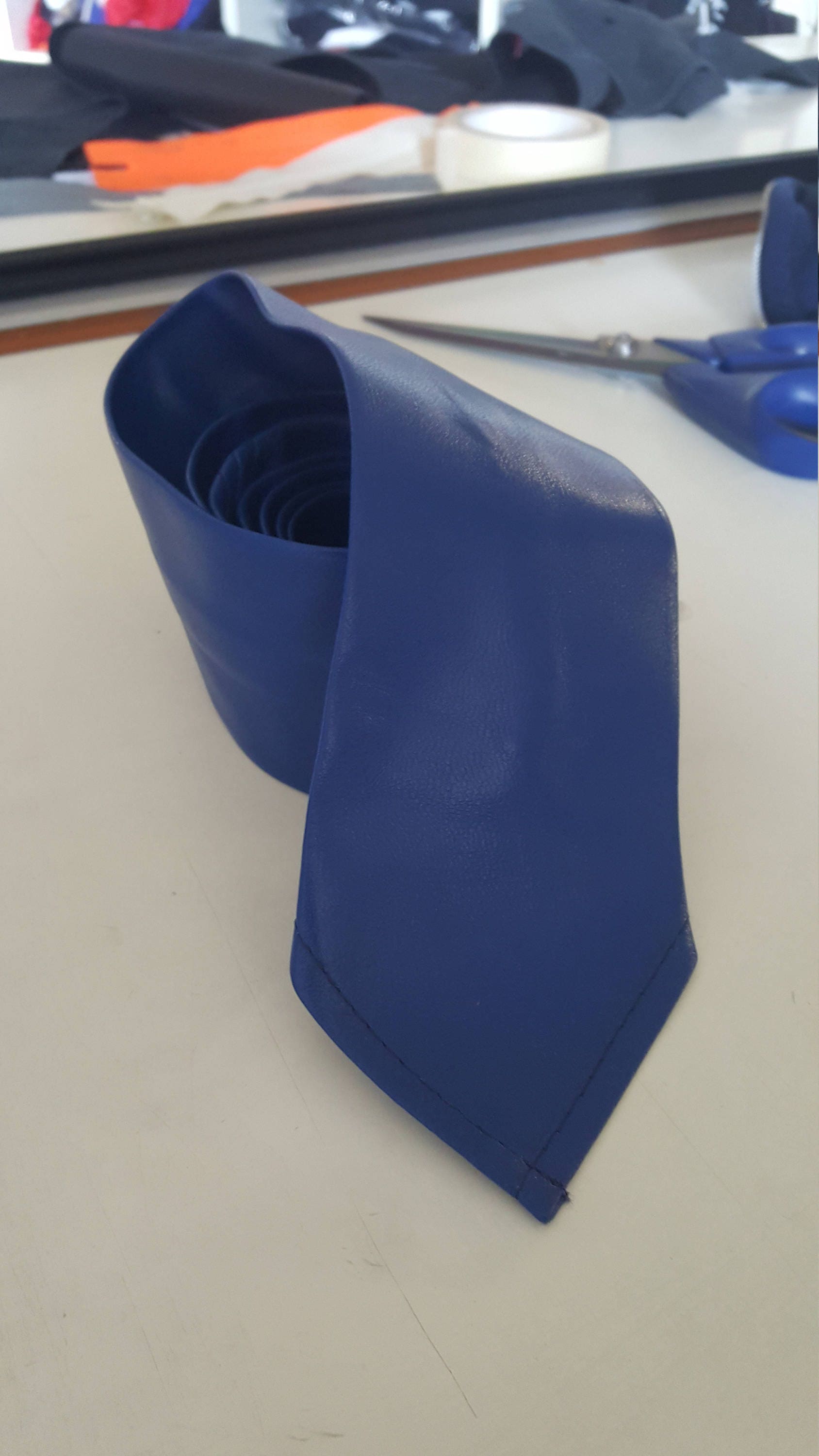Leder Krawatte Leder Krawatte von LeotterLT
