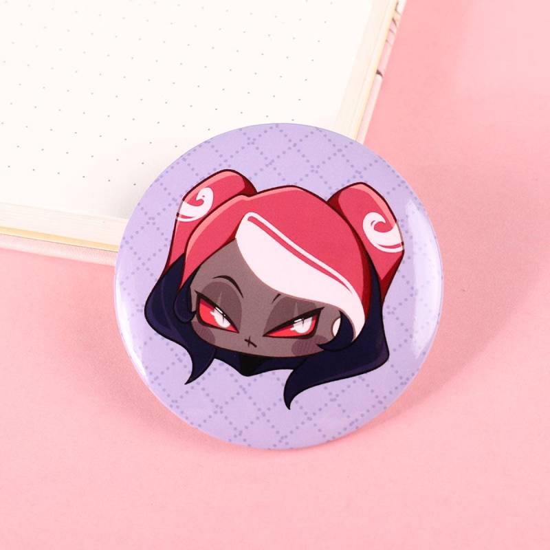 Velvette [Hazbin Hotel] | Tin Buttons von LepiArts