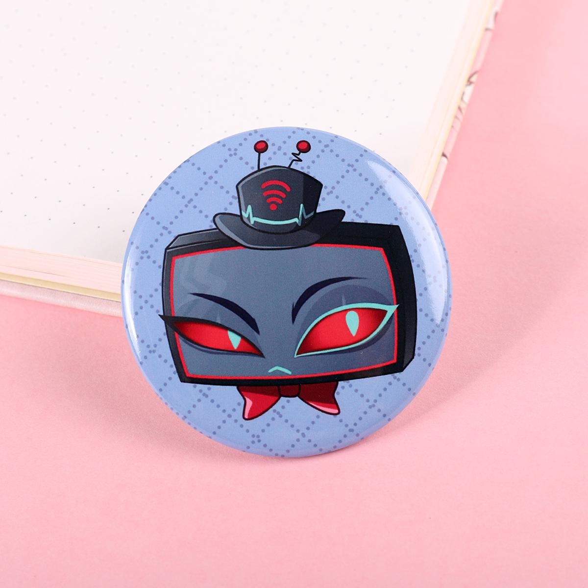Vox [Hazbin Hotel] | Tin Buttons von LepiArts