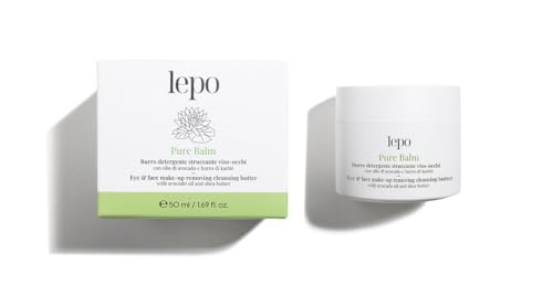 LEPO | Pure Balm Make-up-Entferner Butter 50 ml, Gesichts- und Augenreiniger mit Avocado-Öl und Sheabutter von LEPO