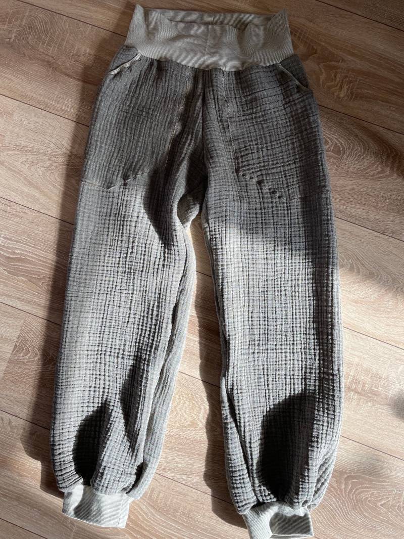 Lockere Musselinhose Mit Bündchen von LepuSews
