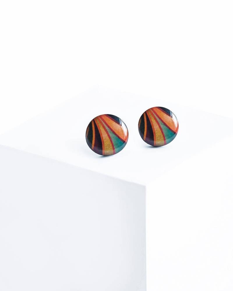 Boho Ohrstecker, Abstrakte Statement Ohrstecker Boho Ohrstecker, Abstrakte Statement Ohrstecker von Lepun