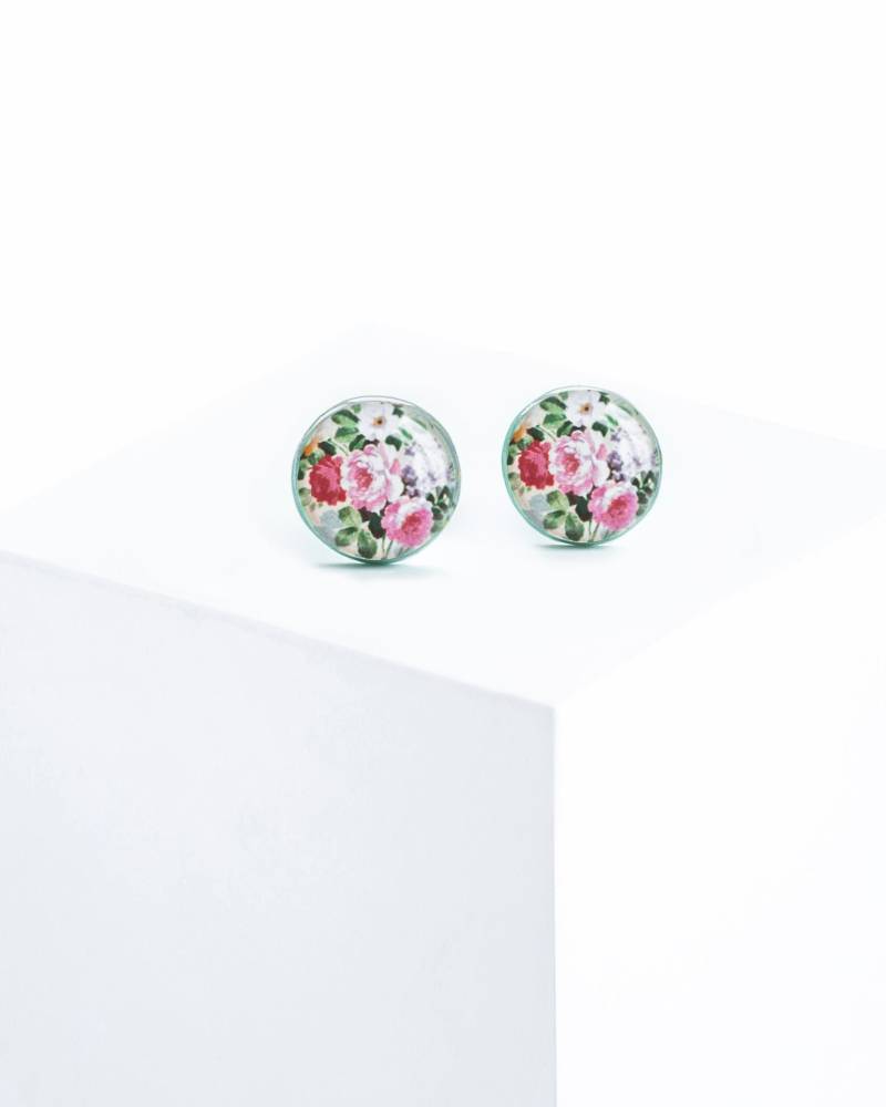 Floral Ohrstecker Garten Schmuck Blumen Post Ohrringe Frühling von Lepun