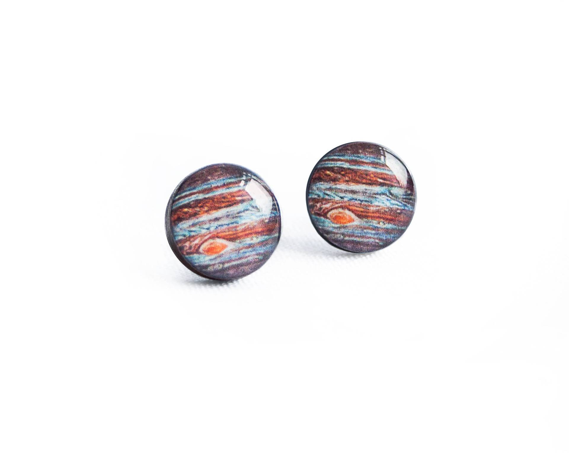 Jupiter Ohrringe Ohrstecker Astronomie Schmuck Raum Jupiter Ohrringe Ohrstecker Astronomie Schmuck Raum von Lepun