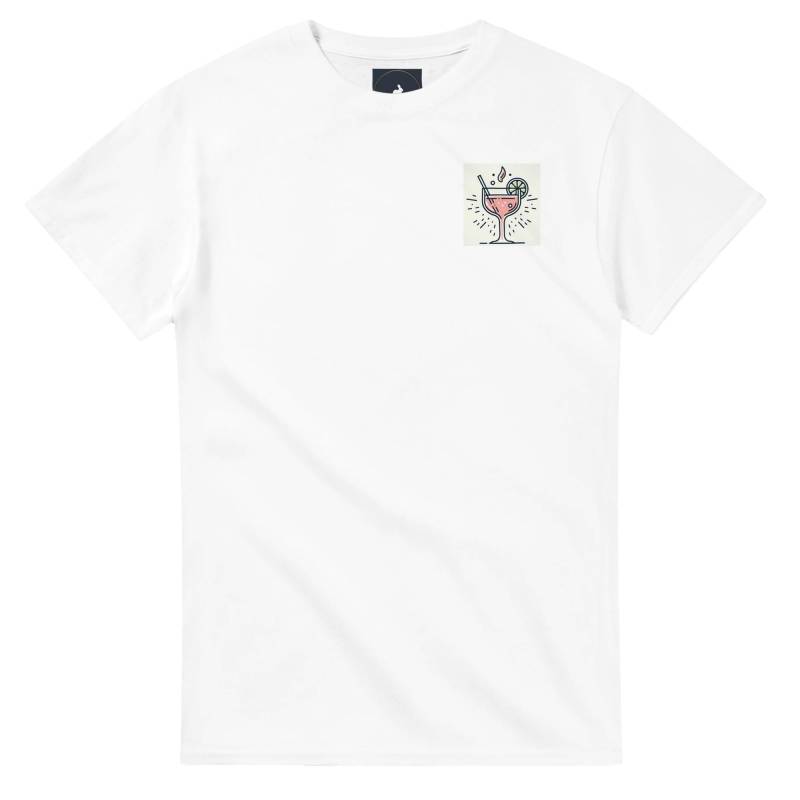 Sip Happens Cocktail Drink/Unisex T-Shirt Mit Rundhalsausschnitt von LepusShop