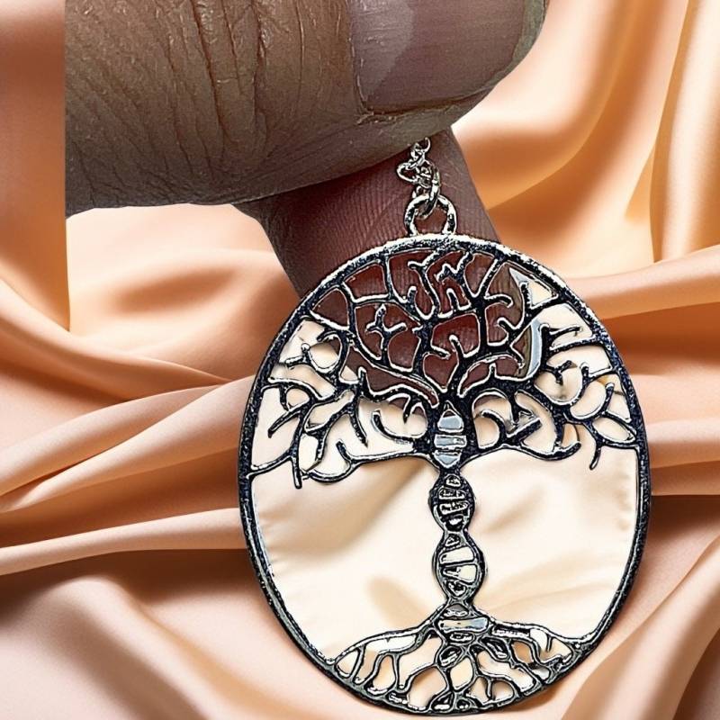 Lebensbaum Mit Dna | Schmuckset Für Biologie - Begeisterte Lebensbaum Mit Dna | Schmuckset Für Biologie - Begeisterte von LernfitnessShop