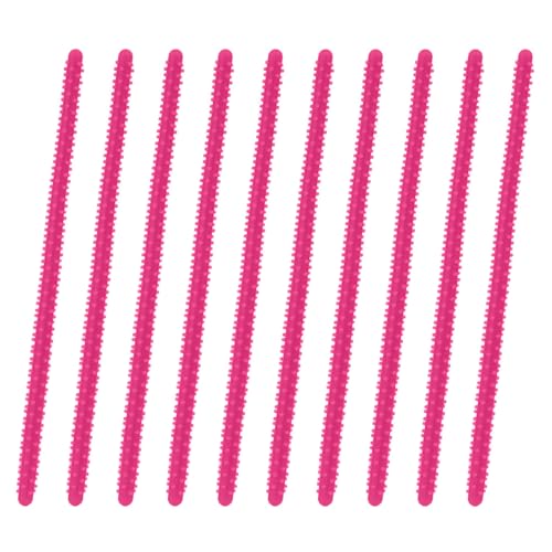 10 Stück Dauerwellenstäbe Haarrolle Silikon Haar Barred Curly Hair Maker Tool Lockenwickler Salon Werkzeug für Damen und Herren 10 Stück Dauerwellenstäbe Haarrolle Silikon Haar Barred Curly Hair Maker Tool Lockenwickler Salon Werkzeug für Damen und Herren von Lerpwige
