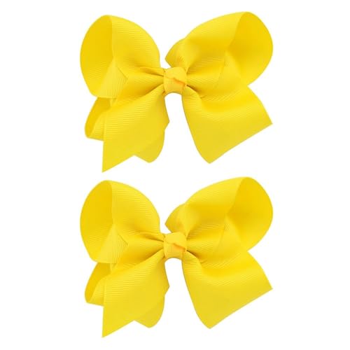 2pcs Schöne Baby Bögen Haarnadeln Waschen Haarschlüsse Frauen Pferdeschwanz Haarschleife Für Babys Mädchen Kleinkind von Lerpwige