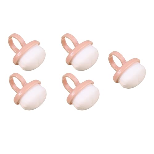 5 PCs Nägel Staubbürsten Nägel Kunststaub Pulver Entferner Make Up Pinsel Maniküre Pinselringe Geformte Nägel Kunstpinsel von Lerpwige