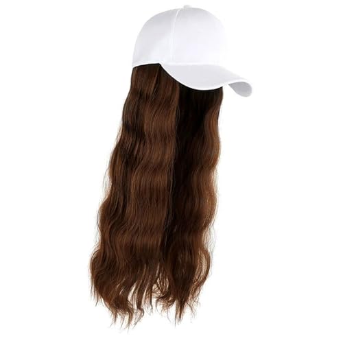 Atmungsaktive Baseballkappen Mit Lockigen Perücken Synthetischer Haarteilhut Bequeme Kopfbewegung Für Frauen Alltags Haarstyling Natürlicher Haarstück von Lerpwige