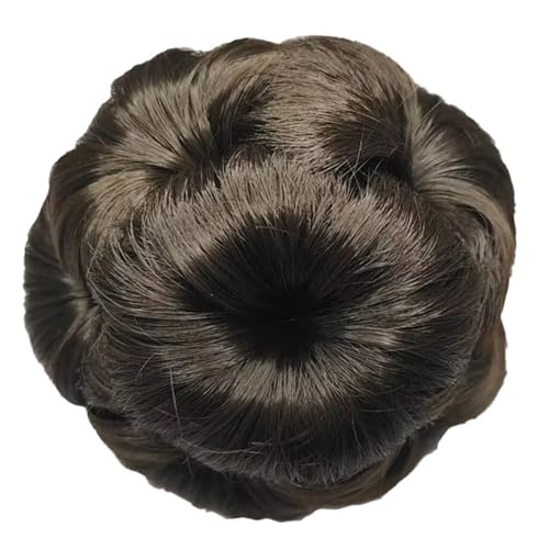 Brötchen Hochsteckfrisur Haarteil Clip Auf Blumenbrötchen Perücken Für Frauen Mit Natürlichen Aussehen Starker Clip Für Formelle Anlässe Frisur von Lerpwige