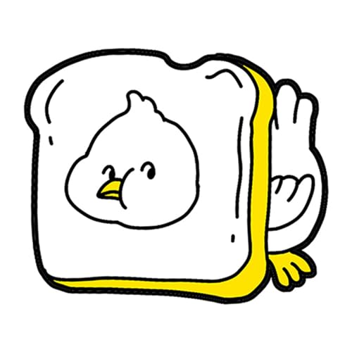 Cartoon Chick Brosche Tierförmige Lappelstift Verspielte Modezubehör Für Jacken Rucksäcke Kleidung Dekoration Verschiedene Farb Cartoon Broschen von Lerpwige