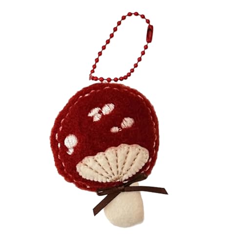 Cartoon Kaninchen Pilz Plüsch Anhänger Ornament Bag Accesories Weihnachtsdekoration Für Taschen Und Tägliche Outfits Pilzschmuck von Lerpwige