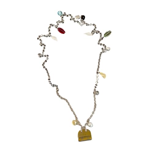 Einstellbare 114 Cm Naturstein Langkettige Halskette Und Taille Für Trendige Frauen Mode Körperschmuck Stücke Langes Mode Accessoire von Lerpwige
