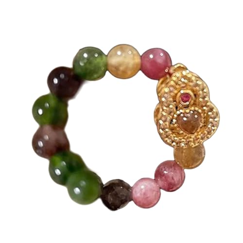 Einzigartige Fingerringe Verstellbare Perlen Öffnen Stilvolle Auffällige Schmuck Perlenringe von Lerpwige