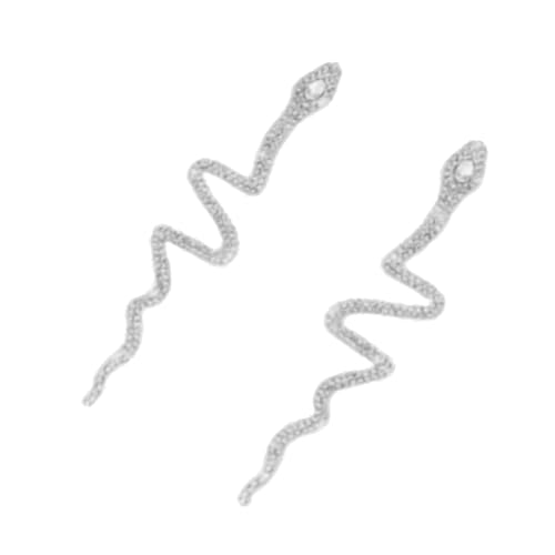 Einzigartige Schlangenförmige Ohrringe Stylish Muster Robust von Lerpwige