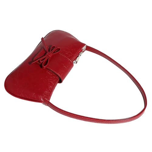 Elegante Achselbärke PU Leder Handtasche Bögen Umhängetasche Für Die Zeitgenössischen Frauen Die Modetrends Modehandtasche Lieben von Lerpwige