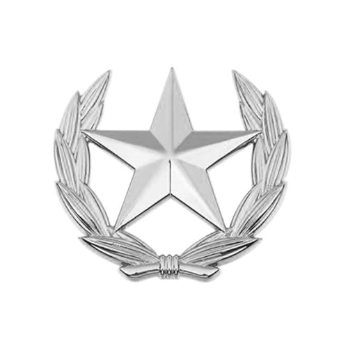 Elegante Leichtmetallweizenspikes Und Sternembleme Pin Dekorative Brosche Brosche Stecknadel Für Jacken Taschen Hüte Accessoires Kulturelle Embleme von Lerpwige