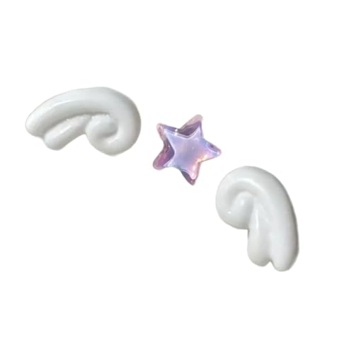 Flügel Und Sternenohrknochenbolzen Ohrringe Stylische Helixe Tragus Piercing Schmuckohrzugänge Für Mode Enthusiasten Trendige Ohrringe Für Studenten von Lerpwige