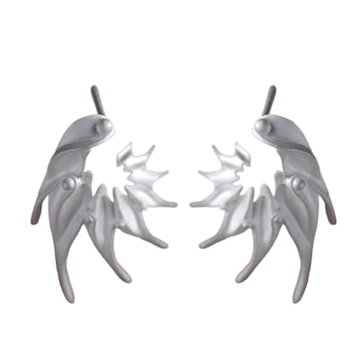 Funkelnde Ohrstecker mit Meeresmotiv, modische Ohrstecker, Statement-Ohrringe, kreativer Ohrschmuck für Frauen und Mädchen, Textur-Ohrringe von Lerpwige