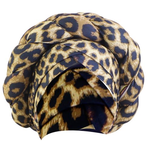 Geflochtenes Kopftuch, Haarstyling-Accessoire, afrikanisches Blumendruck, Turban-Hut für Partys und Musikfestivals von Lerpwige