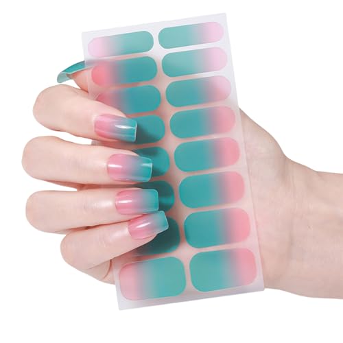 Gel Nagelaufkleber Katzenaugen Nagellackstreifen Maniküre Aufkleber Wasserfeste Gel Nagelfolien Trendige Gel Nagelstreifen von Lerpwige