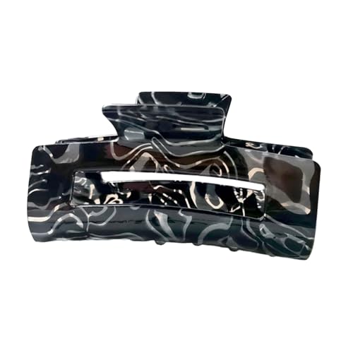 Hakenhaarclip Großer Haarklauen Clip Fashion Haare Schmuckhalter Farbenfrohe Barrettes Haarstyling Werkzeug Ornamente von Lerpwige