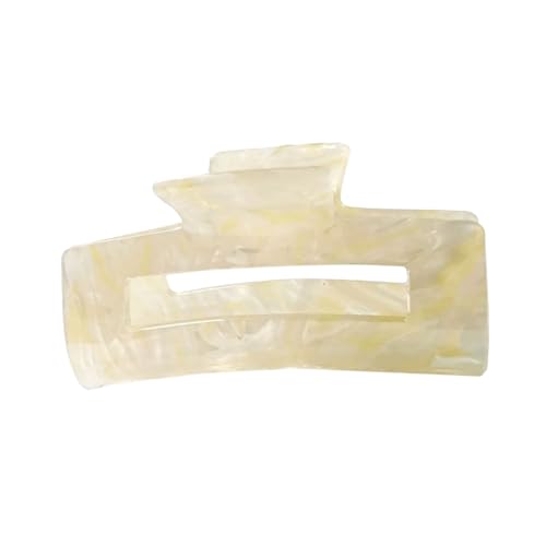 Hakenhaarclip Großer Haarklauen Clip Fashion Haare Schmuckhalter Farbenfrohe Barrettes Haarstyling Werkzeug Ornamente von Lerpwige