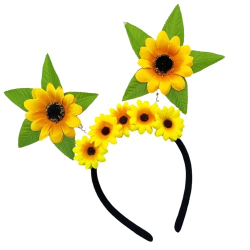 Helle Farbe Sonnenblume Haarband Simulation Stirnband Bequem Und Elegant Für Musikfestival Und Themenereignis Helle Farbe Sonnenblume Haarband Simulation Stirnband Bequem Und Elegant Für Musikfestival Und Themenereignis von Lerpwige