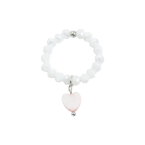 Leichte Verstellbare Herzförmige Muschelringe Für Tägliche Verschleiß Natürlicher Materialien Benutzerfreundlicher Schmuck Geschenk Für Frauen Leichter Muschelschmuck von Lerpwige