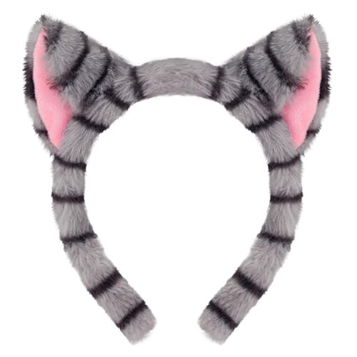 Lerpwige 1//3/4/5/6 Katzen Kostüm Cosplay Katzen Ohr Stirnband Schleifen Schwanz Tutus Aufkleber Halloween Tier Verkleidung Zubehör Tier Cosplay von Lerpwige