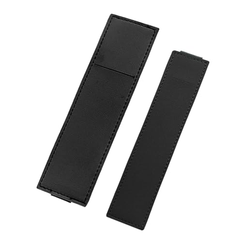 Lerpwige 2pcs Einstellbare Bleistiftkoffer Mit Elastischer Band Multifunktional Leder Stiftbeutel Für Hardcover Journal Notebook Planer Multifunktional Notebook Stift Clip von Lerpwige