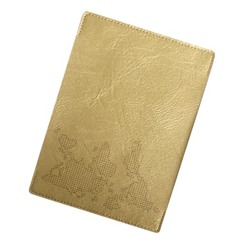 Lerpwige Anfängerfreundliche Reise Tagebuchpassabdeckungen Abdeckungen Pässe Inhaber Mit Stickerei Design Und Kartenspeicherfächern Stickpasshalter Für Reisende von Lerpwige