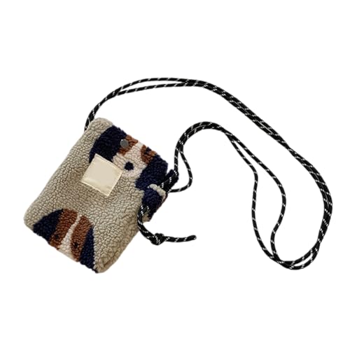 Lerpwige Auffällige Umhängetasche mit einzigartigen Punkten, Schultertasche mit verstellbarem Riemen, geeignet für verschiedene Anlässe, professionelle Tasche, Hellgrüner Welpe, One Size von Lerpwige
